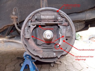 Ford Bremstrommel, Bremstrommeln hinten für Ford Modelle