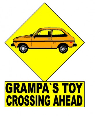 Granpa`s Toy Crossing Ahead.JPG